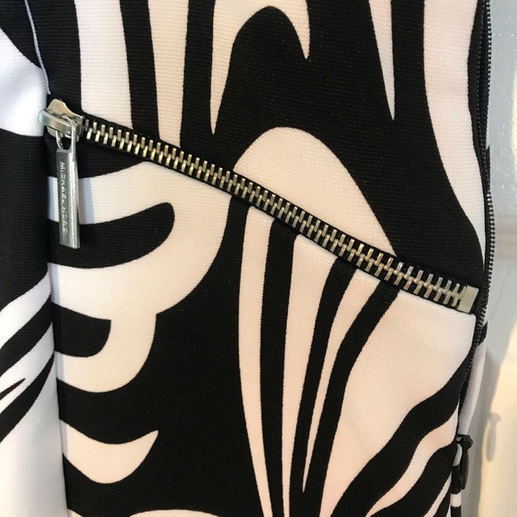 EUC Michael Kors skirt. Black and white/ form-fitting. Never worn. Size 12P. - Picture 10 of 13